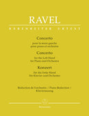 Concerto for the Left Hand for Piano and Orchestra（ピアノ・リダクション）