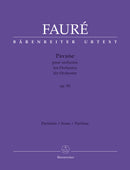 Pavane for Orchestra op. 50 [score]