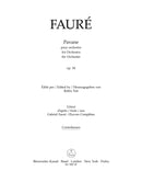 Pavane for Orchestra op. 50 [double bass part]
