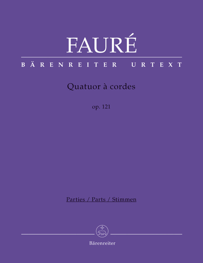 Quatuor à cordes / String Quartet op. 121 N 195 [set of parts]
