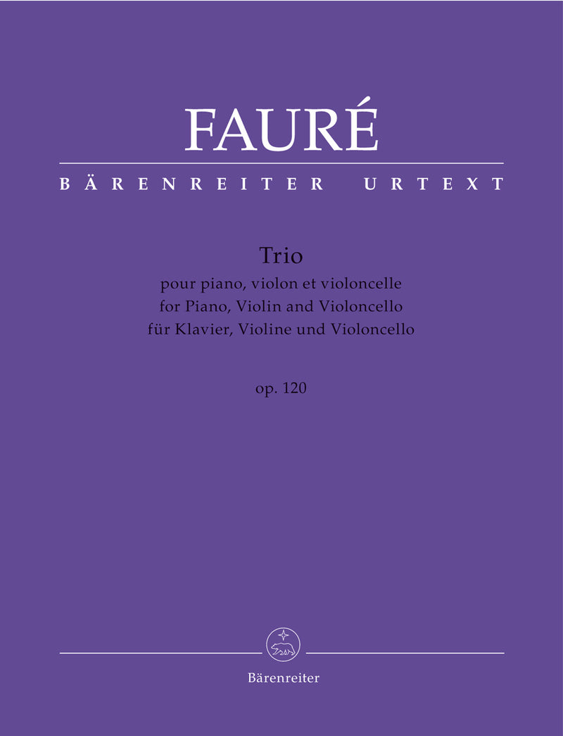 Trio for Piano, Violin and Violoncello op. 120