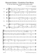 Die mit Tränen säen, werden mit Freuden ernten SWV 378