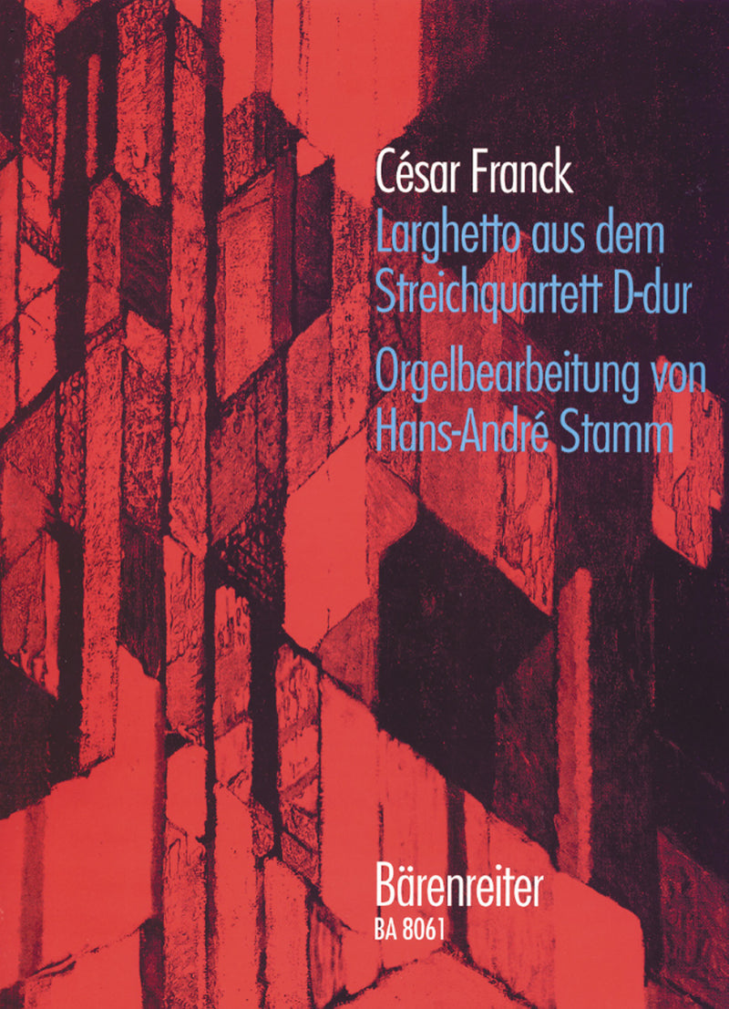 Larghetto D major (from the String Quartet), arr. Organ