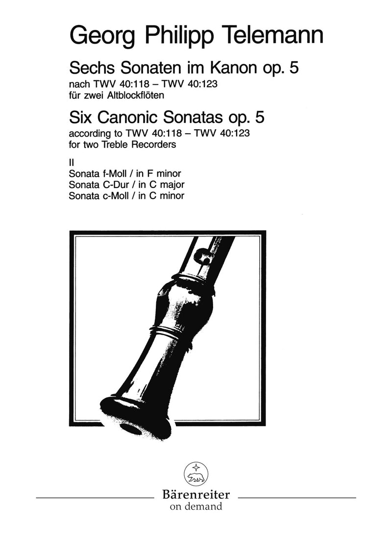 6 Sonatas in Canon, vol. 2
