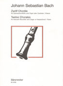 12 Chorales for soprano recorder and organ