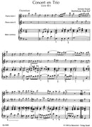 Concert en Trio (Livre III/1) [score & parts]
