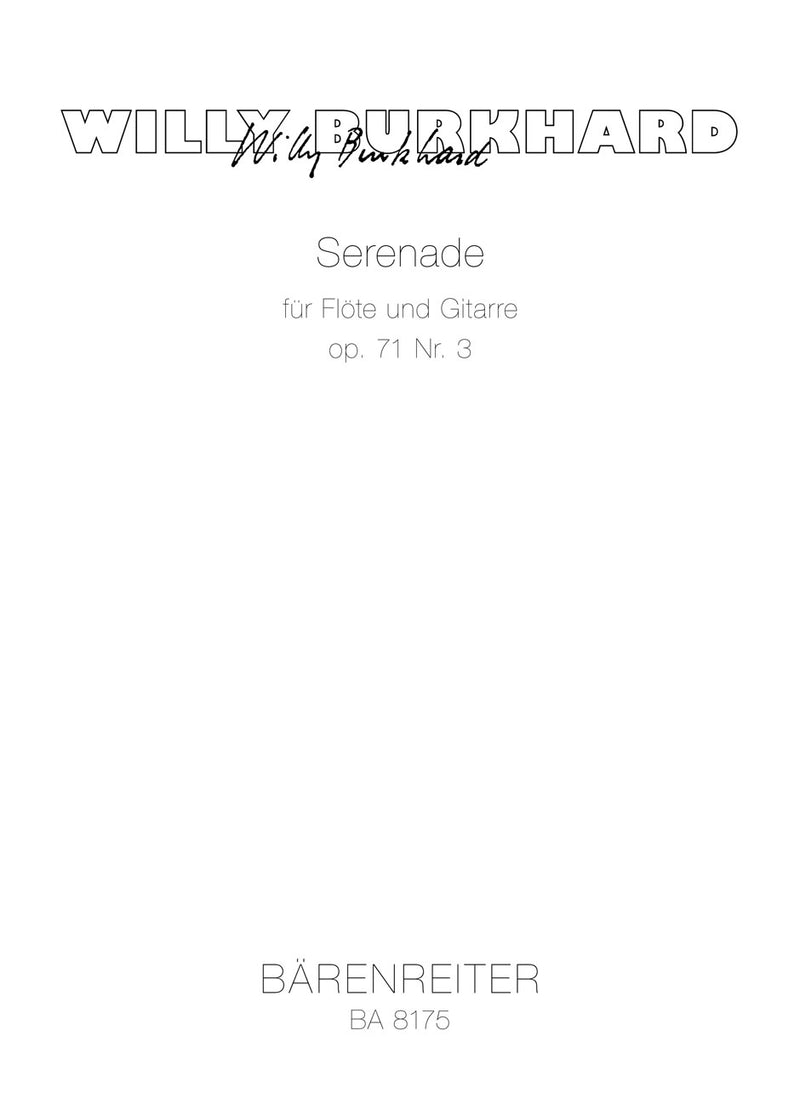 Serenade op. 71/3 (ca. 1945)