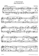sechste Klaviersonate op. 128 (1951)