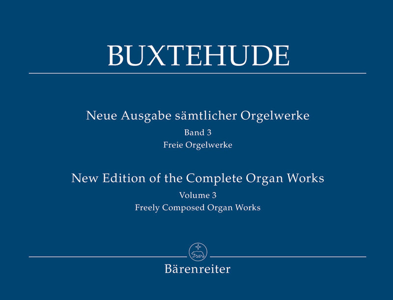 New Edition of the Complete Organ Works, Vol. 3: Freely-composed organ works, pt. 3