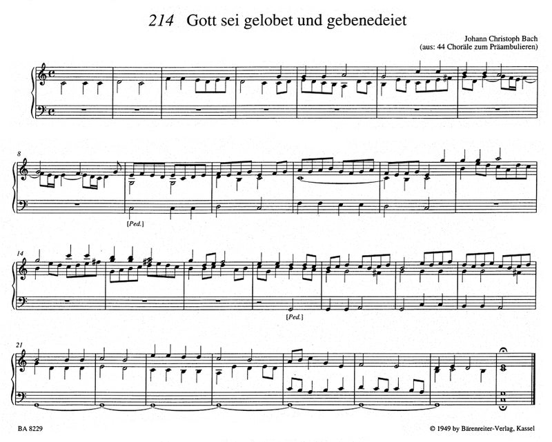 Choralvorspiele zum Evangelischen Gesangbuch, vol. 4