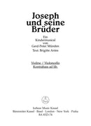 Joseph und seine Brüder [violin/cello/double bass ad lib. part]