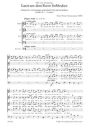 Lasst uns dem Herrn frohlocken [合唱楽譜]