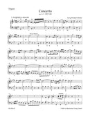 Concerto for organ and orchestra G Minor op. 4/1 HWV 289 [Organ solo part]