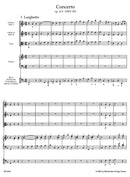 Concerto for organ and orchestra F Major op. 4/5 HWV 293 [full score]