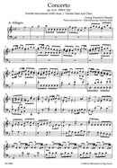 Concerto for Organ and Orchestra F major op. 4/4 HWV 292 (4th movement with choir) [ヴォーカル・スコア]