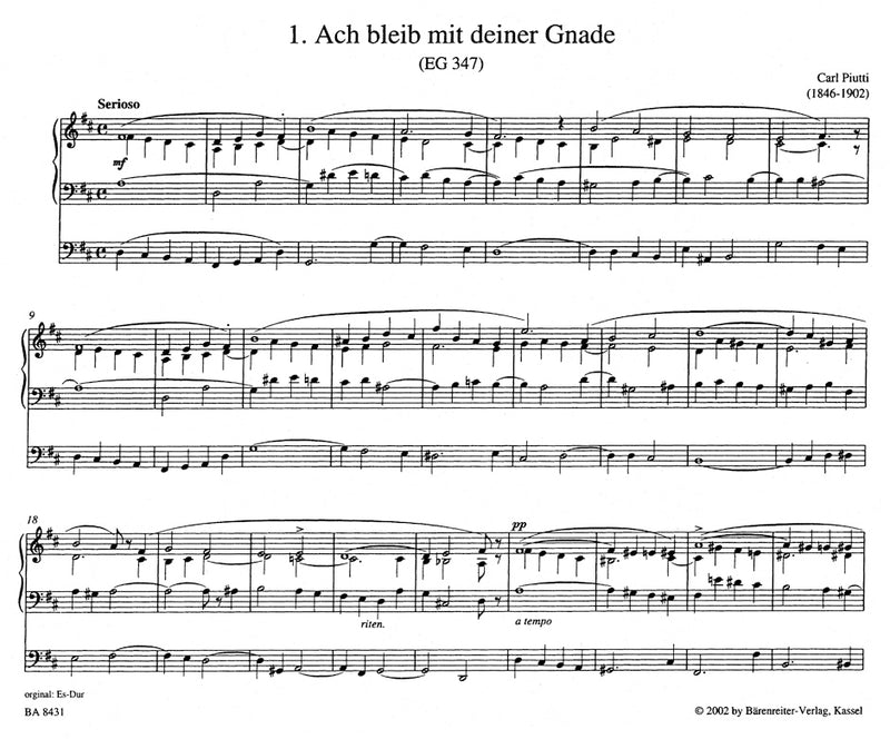 Choralvorspiele des 19. Jahrhunderts, vol. 1