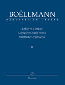 Complete organ works, Vol. 4: Works arranged for organ / Boëllmann (Bärenreiter)