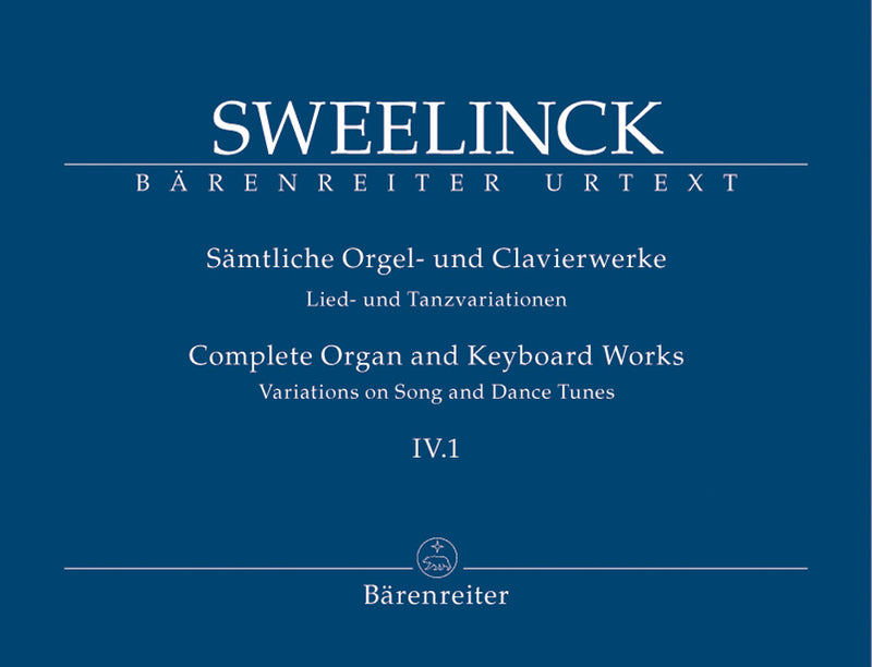 Complete organ and keyboard works, vol. 4.1: Song and dance variations (Part 1)
