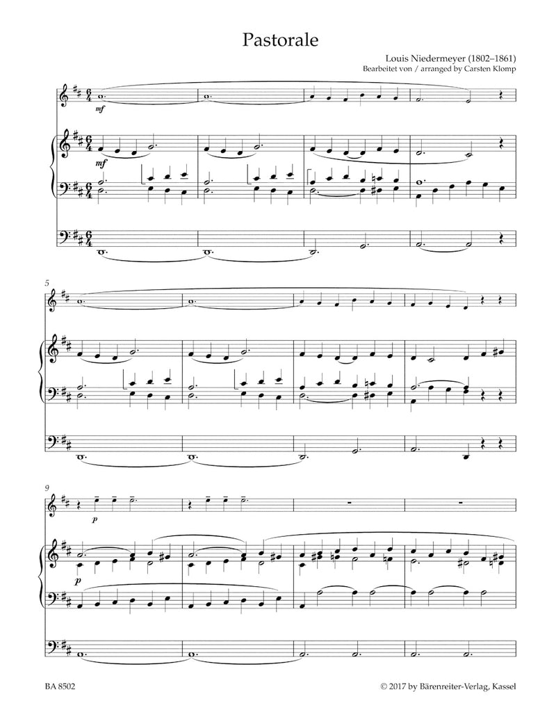 organ plus one: Epiphanias・Pfingsten = Epiphany・Whitsuntide