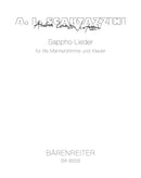 Sappho Lieder