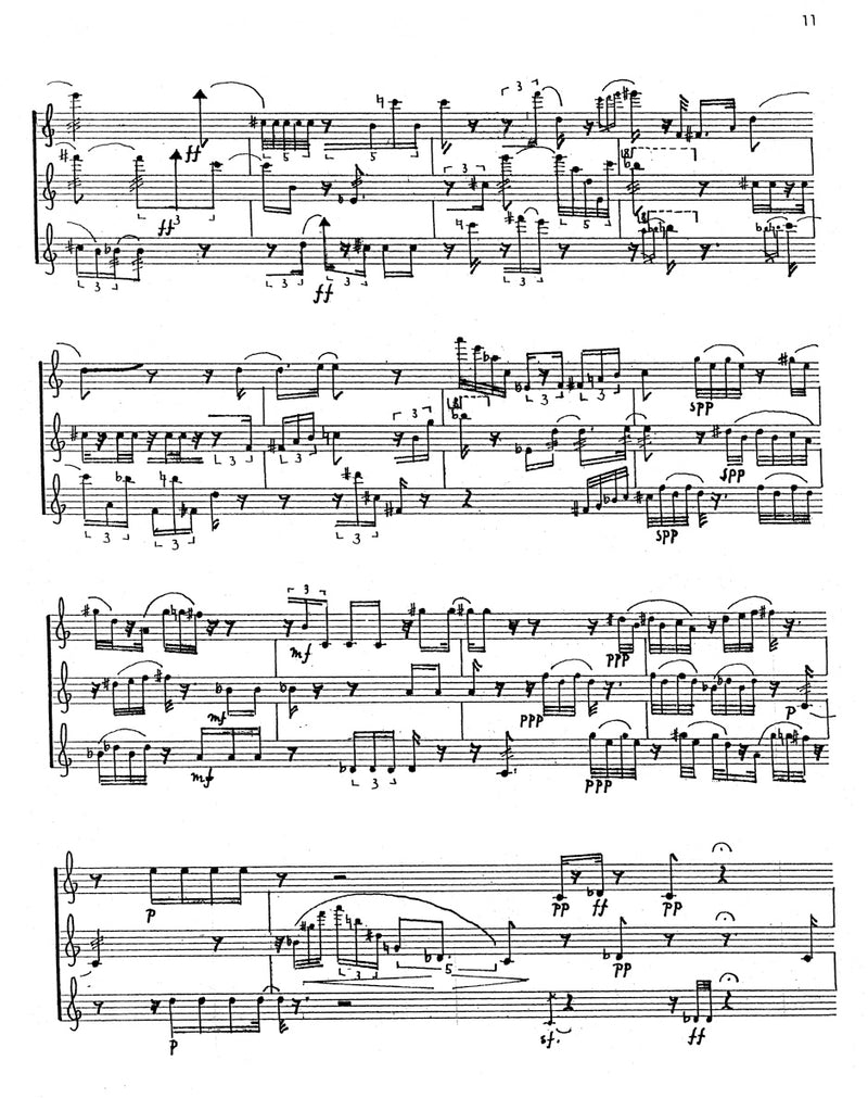 Varioloc für drei Flöten (1968)