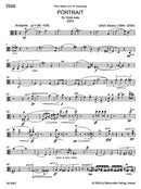 Portrait für Viola sola (und Bearbeitung für Violine solo) / Guter Dinge sein für Flöte und Viola (2003)