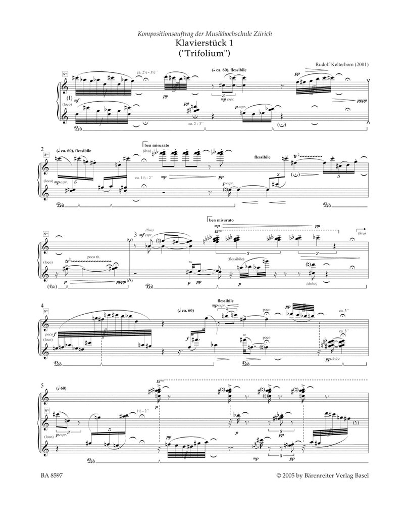 Klavierstücke 1-6 (2001–2004)