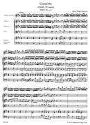 Concerto for Violin and Orchestra E minor TWV 51:e3