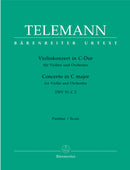 Concerto for Violin and Orchestra C major TWV 51:C2
