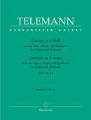 Concerto for Violin and Orchestra A minor TWV 51:a 2 (From the opera "Emma und Eginhard")