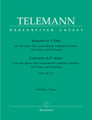 Concerto for Violin and Orchestra C major TWV 51:C 3 (From the opera "Der neumodische Liebhaber Damon")