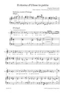 Il ritorno d'Ulisse in patria （ヴォーカル・スコア）