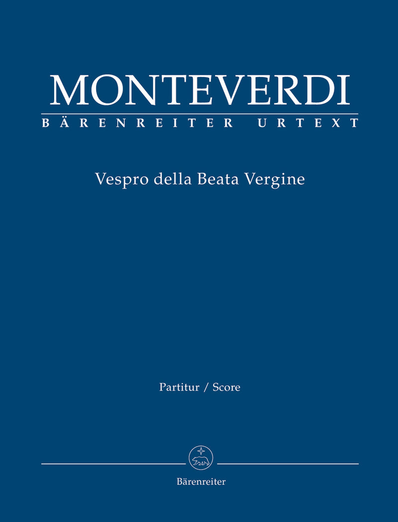 Vespro della Beata Vergine "Marienvesper" [score]