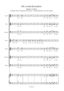 Vespro della Beata Vergine "Marienvesper" (Sätze in hohen Schlüsseln) （ヴォーカル・スコア）