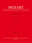 La clemenza di Tito, K. 621 (Overture) [score]