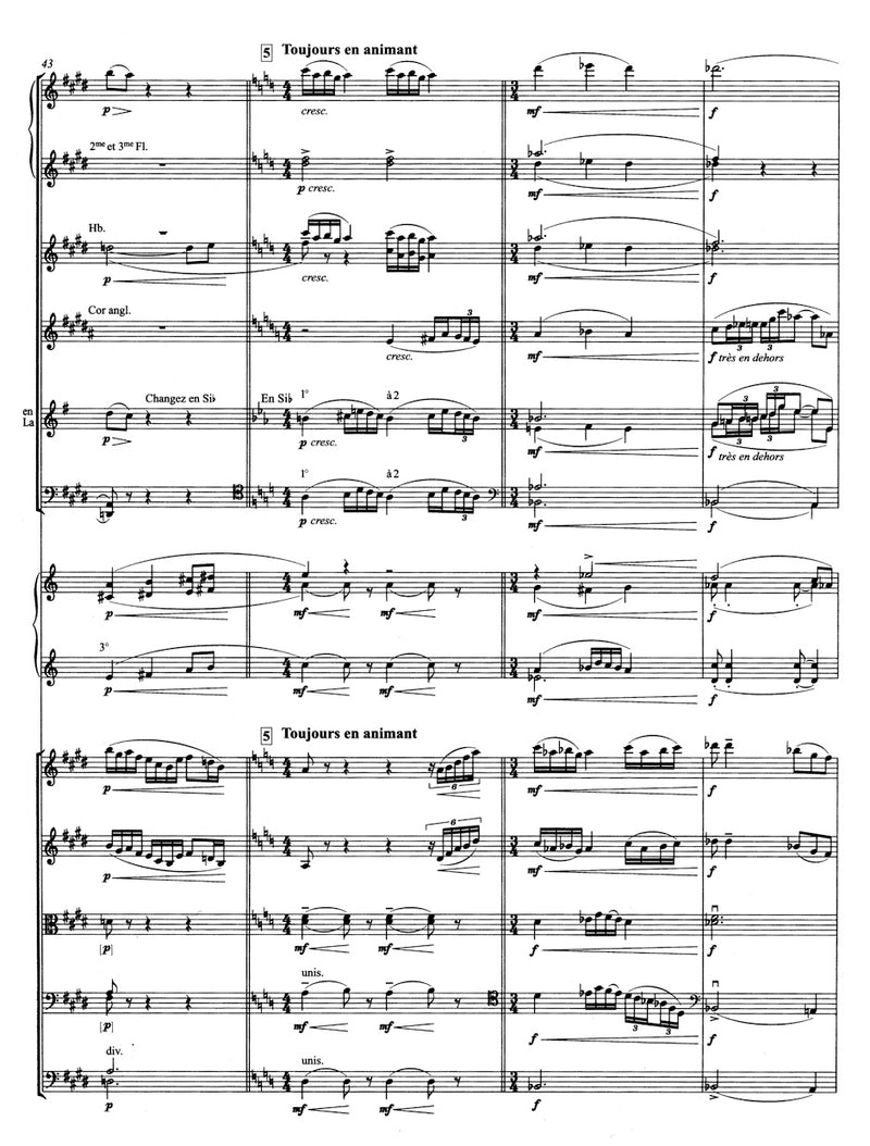 Prelude to the Afternoon of a Faun for Orchestra [score]