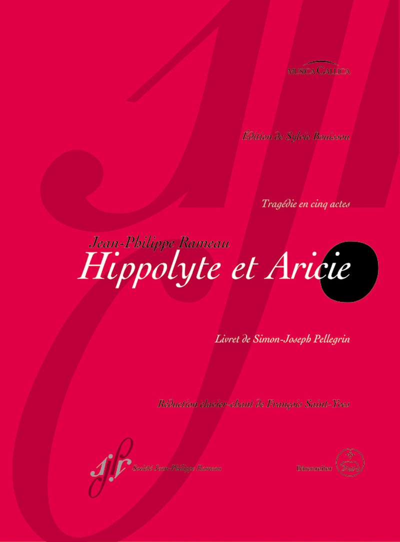Hippolyte et Aricie (1757) （ヴォーカル・スコア）