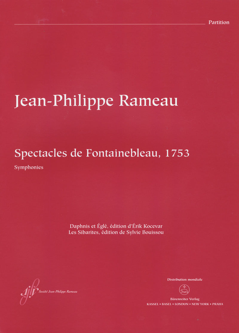 Spectacles de Fontainebleau (1753) [Score]