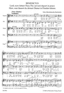 Lord now lettest Thou Thy servant depart in peace op. 69