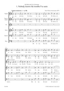 Drei Spirituals für 6stimmigen gem. Chor a cappella