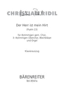 Der Herr ist mein Hirt （ヴォーカル・スコア）