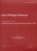 Cantates pour voix de basse et en duo, Airs [score & parts]