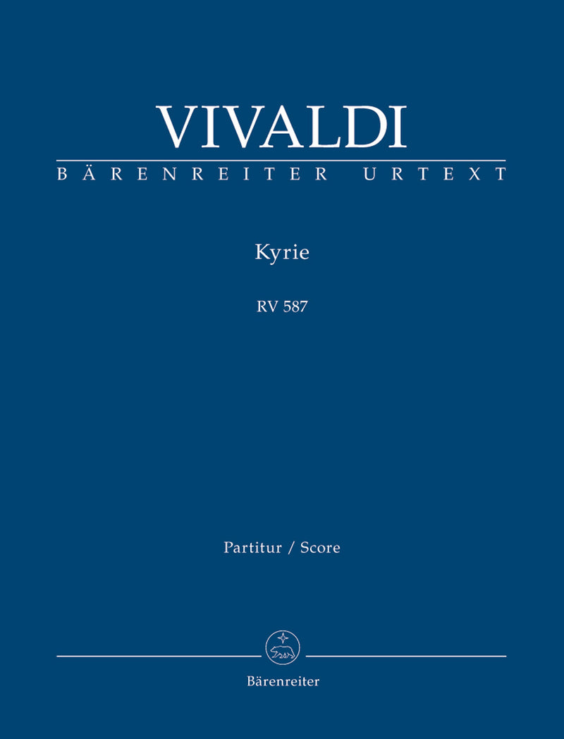 Kyrie RV 587 [score]