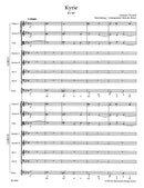 Kyrie RV 587 (Arrangement for Choir SSAA) [score]