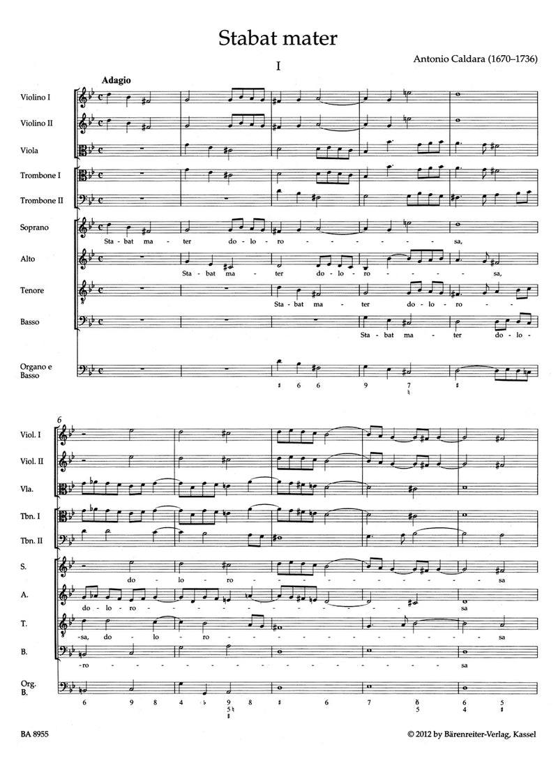Stabat mater [score]