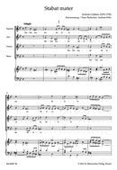 Stabat mater （ヴォーカル・スコア）