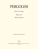 Mass F major "Missa Romana" [set of wind parts]