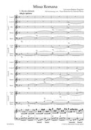 Mass F major "Missa Romana" （ヴォーカル・スコア）