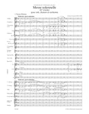Messe solennelle (Ste Cecile) [score]