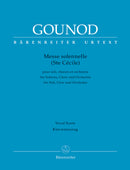 Messe solennelle (Ste Cecile) （ヴォーカル・スコア）